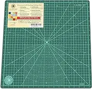 Calibre Art Self Healing Rotating Cutting Mat Perfect for Quilting & Art Projects 18x18 (17 Grid)