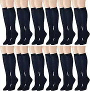 [Falari] 12 Pairs Women Knee High Over the Calf Socks
