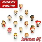 Pop Figure Floating Shelves | Out of box shelves for Funko with Command strips!