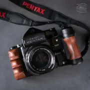 Wood Camera Hand Grip For Pentax 67 6X7 6*7 Left and Right Handle Holder
