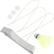 Totority Automatic Rebound Badminton Trainer Practice Tool for Use Space Saving Design with Effortless Rebound for Personal Skill Improvement