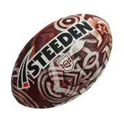 Steeden QRL Indigenous Supporter Ball Size 5