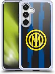 Head Case Designs Officially Licensed Inter Milan Home 2023/24 Crest Kit Soft Gel Case Compatible with Samsung Galaxy S24 5G