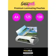 Gusspak Laminating Pouches A4 125 Micron Pack of 100