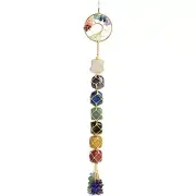 Tree of Life Handmade 7 Chakras Stones Healing Crystals Tree of Life Hanging ...