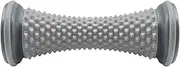 Plantar Fasciitis Relief Foot Roller Massager and Muscle Massager - The Ultimate Cure for Plantar Fasciitis, Reflexology Tools for Deep Tissue Massage, Foot Pressure Point Massager (Grey)