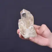 1.39LB Natural beautiful white quartz crystal cluster specimen healing