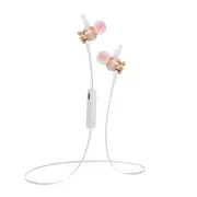 ? RS-01 Magnet Wireless bluetooth Earphone Bass Sports Headphone for iPhone X 8 Samsung Xiaomi GOLD COLOR