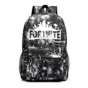 Fortnite Galaxy Shoulder Backpack Boy Girl School Bag Rucksack Blue Thunder Black