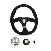 SAAS Steering Wheel D1-SWB-FS & billet boss for Chevrolet Corvette 1967