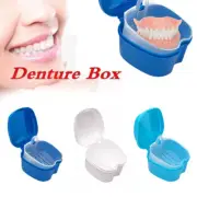 2x Dental Orthodontic Retainer Box/Case, Dentures Sport Guard Brace Teeth Mouth
