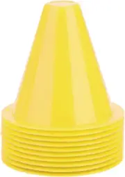 Football Cone, Training Cone, 10Pcs Football Marker, PE Material Bright Color fo