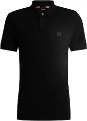 [BOSS] Men's Passenger Slim Fit Stretch Cotton Polo Shirt with Logo Patch