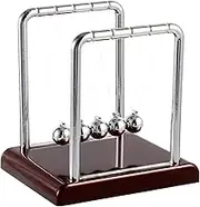 Alasum Small Newton Ball Pendulum with Decorative Office Desktop Kinetic Motion for Home and Study