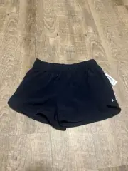 Old Navy Active Girls Large 10-12 Athletic Shorts Lined Navy Blue