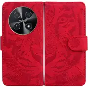 For Huawei nova 12i 4G Wallet Phone Case Tiger Imprint PU Leather Flip Cover