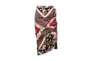 Girls On Film Womens/Ladies Believe Me Ruched Skirt (Multicoloured) (10 UK)