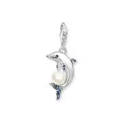 Buy Charm Pendant dolphin with pearl silver by Thomas Sabo online - THOMAS SABO Australia