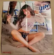 RARE 2003 Sports Illustrated Miller Lite SOFIA VERGARA Fold Out Poster 20”x22”