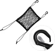 Sosoport Portable Safety Net Oxford Mesh Vehicle Isolation Net Dog Car Seat Cover Pet Car Backseat Barrier