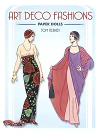 在飛比找三民網路書店優惠-Art Deco Fashions Paper Dolls