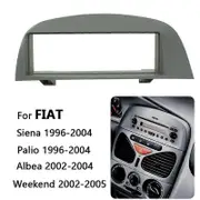 11-056 Single Din Car Radio Fascia for FIAT Siena/Palio 1996-2004/Albea/ Weekend Stereo Fascia Dash Trim Installation Frame Kit