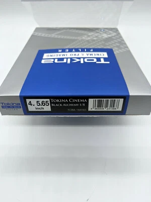 New Tokina Cinema 4x5.65" Black Alchemy 1/8 Diffusion Glass Filter