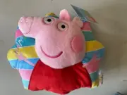 PEPPA PIG, HEATABLE SOOTHING PLUSH APPROX 25CM NEW