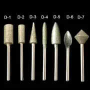 Solid Carbide Nail Drill Bits Clean Burr For Nail Salon Manicure Pedicure H