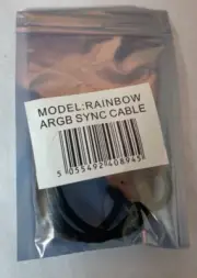 GameMax 3-Pin A-RGB Sync Cable, Hub To MB, MB to Fan or Controller 50cm