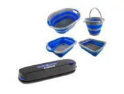Kings Collapsible Sink + 10L Bucket + Laundry Basket + Dish Rack + Vacuum Sealer