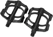 Mountain Bike Pedals 3 Bearings Non Slip Lightweight Aluminum Alloy Bike Pedals, Hollow Structure Reduce Weight, Rotating Flexibly, Riding More Labor Saving