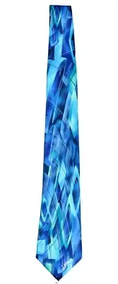 Men's Jerry Garcia Designer Blue Necktie - NWT