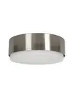 Beacon Lighting Bronx 1 Light 300mm Flush Mount in Nickel