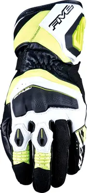 Five RFX4 Evo, gloves , color: Black/White/Neon-Yellow , size: 3XL