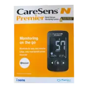 CareSens N Premier Blood Glucose Monitoring System Kit Bluetooth Meter i-SENS