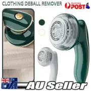 Electric Lint Remover Clothes Fabric Shaver USB Rechargeable Hairball Trimmer #T