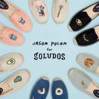 在飛比找蝦皮購物優惠-Soludos女款刺繡草編鞋