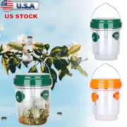 Solar Powered Outdoor Wasp Trap Catcher UV Light – Traps Wasps, Hornets, Bees