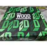 DSQUARED2 GREEN WOOD 心動綠男性淡香水禮盒（內含淡香水100ML+沐浴精150ML）