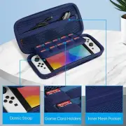 Case Bag for Nintendo Switch OLED Model 2021/Switch 2017 with Bundle: Carrying C