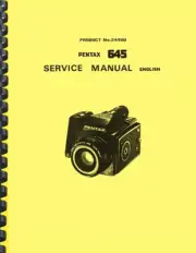 Pentax 645 Camera REPAIR SERVICE MANUAL