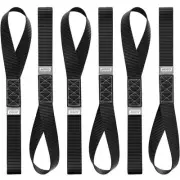 Heavy Duty Soft Loops Pack of 6-1.5”X17” Tie Down Anchor Straps for Use