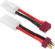 T Plug Female/Male to Tamiya, Male/Female Adapter Cable 14 AWG Wire RC Accessory, T Style Plug to Tamiya Connector Female Male Adapter Cable