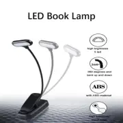 Adjustable LED Book Lamp Portable Mini Eye Protection Reading Light Clip-On Tabl