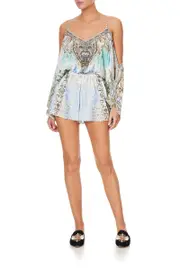 DROP SHOULDER PLAYSUIT GATSBYS GIRL
