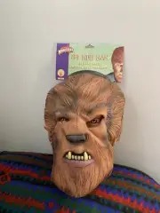 Vintage 1998 Wolfman Werewolf Halloween Halloween Mask Universal Studio Monsters