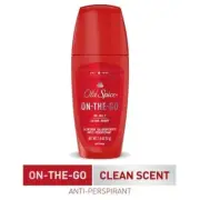 Old Spice On-The-Go NO Melt Clean Scent Anti-Perspirant Travel Size, 1.8 oz, 2CT