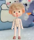 Fashion Pig Doll Mini Multi Jointed Body Toys Nude Curly Hair Makeup Puppet Gift