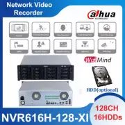 Dahua NVR616H-128-XI 32MP 128CH 3U 16HDDs SMD WizMind Network Video Recorder Lot